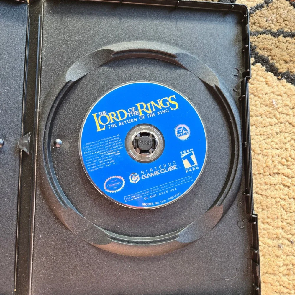 Lord of the Rings The Return of the King Nintendo GameCubeGC Video Game EA Games